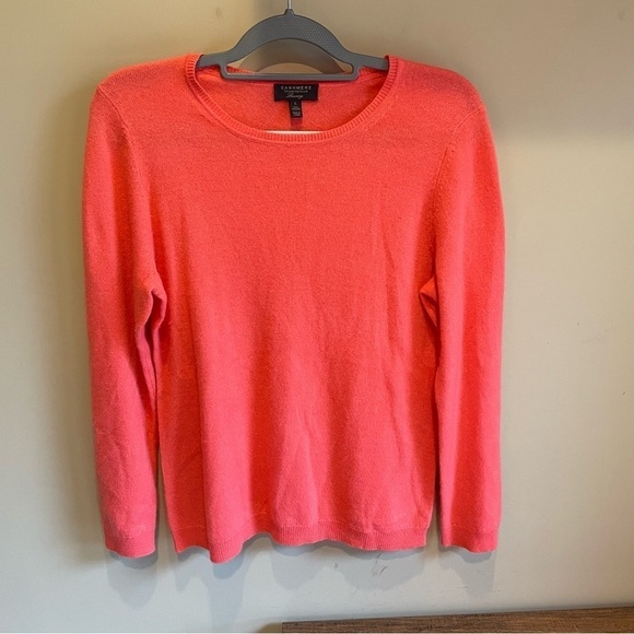 Charter Club Sweaters - Charter Club Cashmere Sweater Peachy Orange